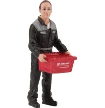 KRA32400 Figurka pracownika z pudełkiem Kramp