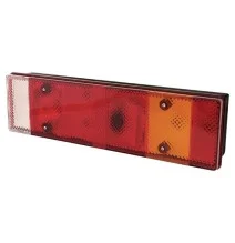 Lampa tylna zespolona, prostokątna prawa 12/24V pomarańczowa/czerwona/biała, przykręcana Waś | 1400680720