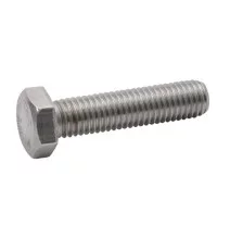 Śruba cały gwint DIN933 M22x80 mm kl.8.8 stalowa ocynk Kramp | 9332280 - sklep rolniczy FARMTOM