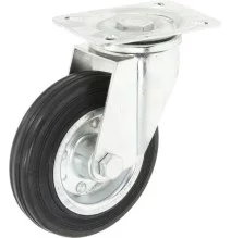 WH5081140 Koło skrętne gumowe Ø 140x37.5 mm podstawa montażowa: 115x85 mm nośność 140 kg Ro-Carr