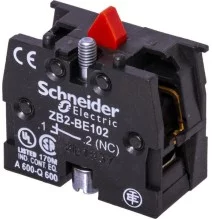 ZB2BE102 Element stykowy Ø 22 mm 1 NC, przyłącza śrubowe