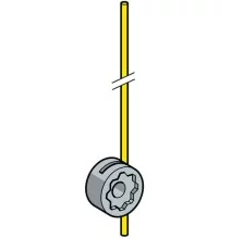 ZCKY55 Dźwignia łącznika L-125 mm