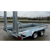 Przyczepa laweta do minikoparki 1600x3100 dwie osie DMC 2700kg | 