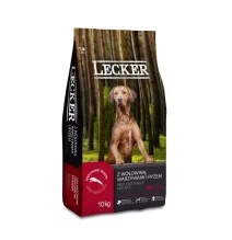 Karma dla psa Lecker z wołowiną i warzywami 10kg-CP673X00