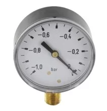Manometr ø100 mm  -1-0 bar przyłącze 1/2\" | 240000 - sklep rolniczy FARMTOM