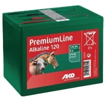 Bateria alkaliczna do elektryzatora 9V, 120Ah mała AKO | 350522 - sklep rolniczy FARMTOM