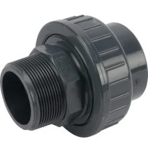 Kształtka przejściowa z PCW z gwintem zew. VdL, 63 mm 2\" | 370063 - sklep rolniczy FARMTOM