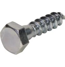 Wkręt do drewna 6x20 mm, 10 mm 6-kt. z łbem na klucz, stal, DIN571 Kramp | 571620P100 - sklep rolniczy FARMTOM