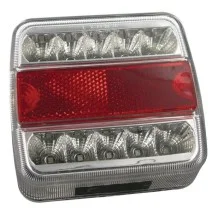 LA99190KR Lampa tylna zespolona LED, kwadratowa 1W, 12V, 106x35x98 mm 18 LED