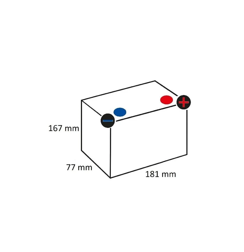 Akumulator 12V 18Ah 140A Kramp
